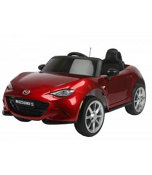 COCHE MAZDA MX-5, 4X12V, ROJO PINTURA, NEUMÁTICOS DE GOMA, 1-4 AÑOS - INDA223-LEG6951163